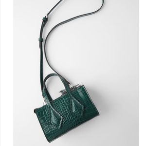 Zara Mini Crossbody Top Handle Bag
